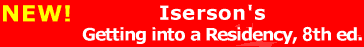 Iserson's Getting Into a Residency 7th edition